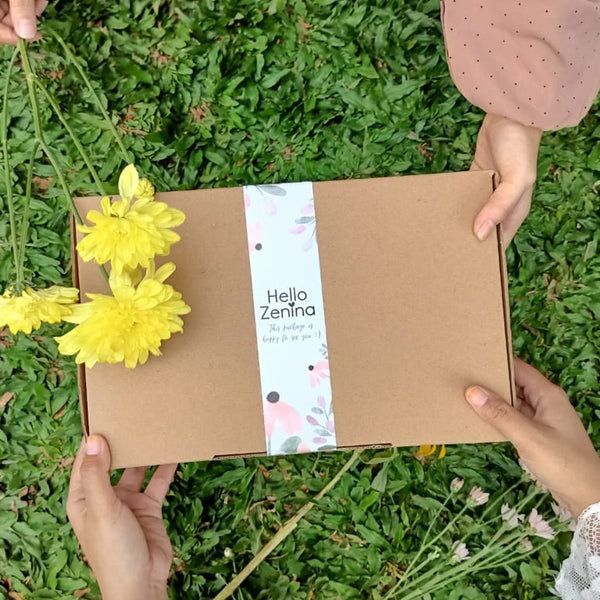 Packing Box Hampers Parcel Kotak Kado Gift Bingkisan Hellozenina